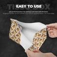 thumbnail image 5 of Lsque Hot Dog 7 Printed Long Tissue Box Cover Holder, Facial Paper Organizer Dispenser,Triangle with Bottom Belt, PVC Leather Decorative Organizer, 5 of 9