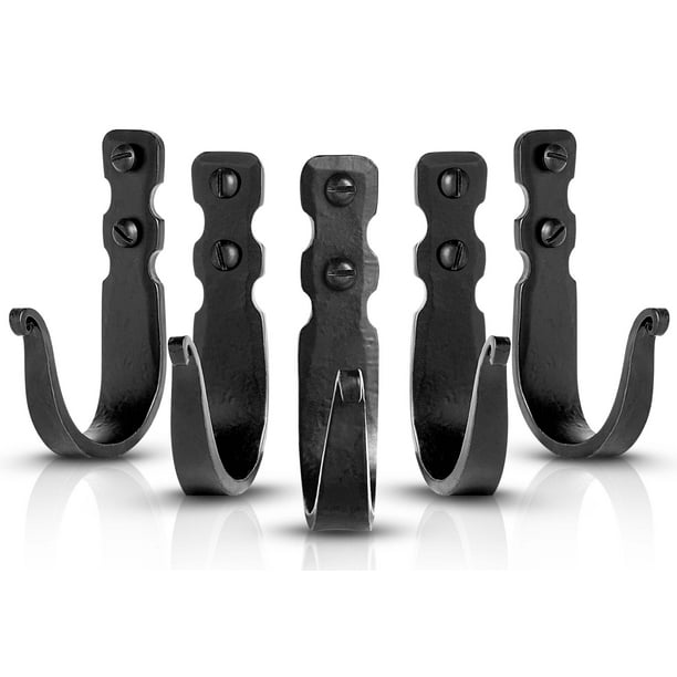 SturDe Wall Hooks Handmade Wrought Iron Hooks for Hanging Towels