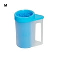 thumbnail image 4 of relayinert Practical Dog Paw Washer Lightweight And Easy To Clean Handle Portable Dog Paw Cleaner Blue M, 4 of 6