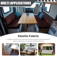 thumbnail image 3 of Uorisanigo RV Dinette Cushions Covers Stretch Red Spider Web Print Sofa Seat Slipcovers Replacement Camper Cushion Slipcovers RV Sofa Seat Cover Fit Most Travel Trailer Couch, 3 of 7