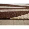 thumbnail image 4 of L'Baiet Abigail Graphic Area Rug Brown 4' x 6' Medium Area Rugs Carpet for Living Room, Bedroom, Dining Table, Office, Hallway, Foyer | Neutral Colorful Modern Abstract Home Decor, 4 of 4