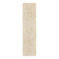 thumbnail image 4 of Unique Loom Soft Solid Shag Collection Area Rug - Aras (2' 7" x 10' Runner Oatmeal Beige), 4 of 7