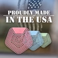 thumbnail image 4 of WCBasix Urinal Screen Long Lasting 30 Day Use - Anti-Splash Odor Protection - Reduce Splash and Clean Time - Made in the USA - Lavender Breeze - 16 Pack, 4 of 6