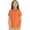 Orange, variant on Real School Uniforms Girls Feminine Fit Polo 68004