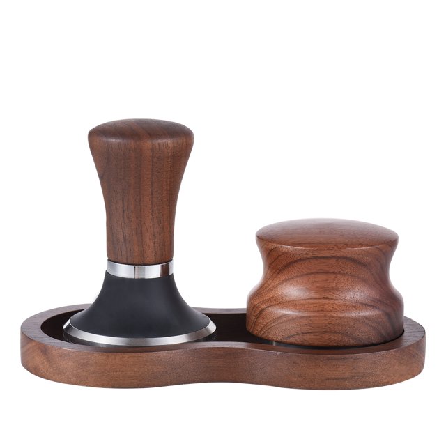 Amdohai Coffee Distributor and Tamper 3-in-1 58mm Professional Espresso Hand Coffee Hammer Tamping Kit with Universal Base Portable Espresso Machines Accessories for Kitchen