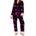 thumbnail image 2 of BILIKEYU Valentine's Day Heart Robe for Women Plus Size Inclusive, 2 of 5