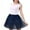 Navy, variant on EDFBUYKRS Female Skirts Short Skirt Set Fall Women's Candy Color Multicolor Skirt Support Half Body Puff Petticoat Colorful Small Short Skirt