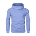 thumbnail image 7 of Fgvctg 2 Piece Sets for Men Fall Sweatsuit Travel Jogger Sweatpants Plus Size Tracksuit Oversized Sweatshirt Lounge Hoodies with Pockets Blue 3XL, 7 of 7