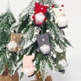 thumbnail image 4 of Adornos navideños, muñeco de lana sin rostro, gorro de bola doble, colgante de muñeco navideño, lindo muñeco navideño, 4 of 6