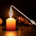 thumbnail image 6 of WLPZXP 9inch Candle Extinguisher Candle Snuffer Multipurpose Wick Extinguish Cover Golden, 6 of 9