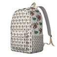 thumbnail image 2 of Bigfoot Survival Backpack – Funny Sasquatch and Big Foot Print Pattern Bookbag for Hiking, Camping, and Wilderness Adventures, 2 of 5