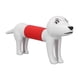 thumbnail image 4 of Popping Tube Fidget Toy Dog Design Tubo elástico flexible colorido para niños Blanco, 4 of 9