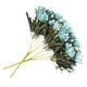 thumbnail image 5 of Flor artificial Decoración floral falsa Oficina en casa Adorno de Ramo de flores artificiales, Azul 2 piezas 5 ramas 15 cabezas kenally HA6792-04B, 5 of 6