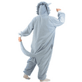 thumbnail image 5 of Unisex Adult Triceratops Onesie Dinosaur One Piece Animal Costume Homewear Sleepwear for Women men, 5 of 6