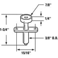 thumbnail image 4 of Prime Line Rouleau de Guidage de Porte en Nylon de 0,9 Po 16596, 4 of 4