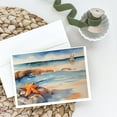 thumbnail image 2 of Starfish Greeting Cards Pack of 8 7 in x 5 in, 2 of 3