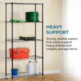 thumbnail image 3 of Honey-Can-Do SHF-01939 Set of Four Casters, Black, 4-Inch, 3 of 7