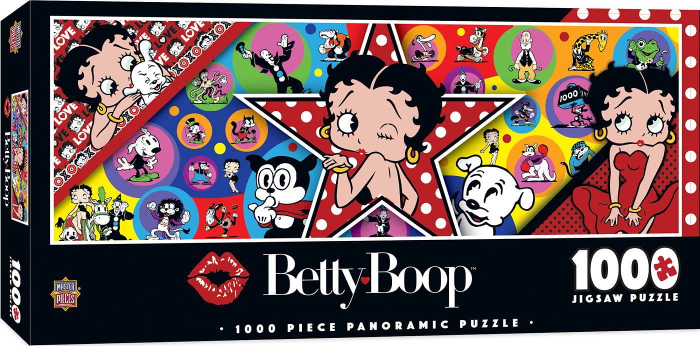 Betty Boop 1000 piece panoramic jigsaw puzzle  990mm x 330mm mpc 