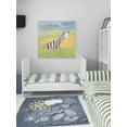 thumbnail image 4 of Marmont Hill Quinn’s Zebra Canvas Wall Art, 4 of 7