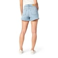 thumbnail image 6 of Levi Strauss Signature Women's Vintage A-Line Belt Shorts, Sizes 0-14, 6 of 6
