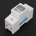thumbnail image 1 of Medidor electrónico de K Wh, medidor eléctrico monofásico 2P LCD, medidor de energía Din, diseño a prueba de futuro, 1 of 9
