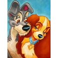 thumbnail image 1 of 30 x 40 cm, chiot animé Diamond Painting Broderie Diamant Peinture Canevas 5d Tableau Enfant Adulte, 1 of 5