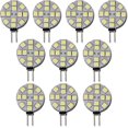 thumbnail image 1 of 10x G4 LED Bulb DC 12V Non Dimmable White 6000K Light Bulb Replacement 20W Halogen Lamp, 1 of 5