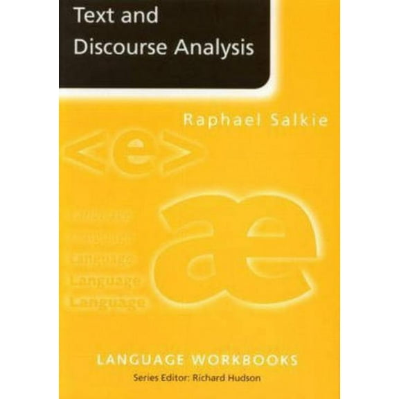 Language Workbooks Text and Discourse Analysis, (Paperback)