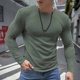 thumbnail image 1 of Ceisia Men's Casual Striped Half Button Round Neck Pullover with Pocket Daily Fashion Top Gift, 1 of 6