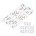 thumbnail image 4 of 25 etiquetas para botellas de agua, diseño floral verde, impermeables, para novias, bodas, despedidas de soltera., 4 of 14