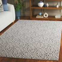 SAFAVIEH Continental Isaija Abstract Area Rug, Ivory/Dark Gray, 5' x 7'