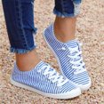 thumbnail image 2 of asdoklhq Womens Casual Shoes,Low-cut Canvas Shoes One-foot Lazy Korean Version Student Casual Flat Shoes, 2 of 5