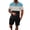 Light Blue, variant on Vedolay Shorts Tracksuit Men's 2 Pieces Cotton Set Shirt and Shorts Summer Outfits,Light Blue M