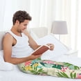 thumbnail image 5 of Bixox Men's Tropical Flowers Patterned Pajama Pants with Pockets Lounge Clothes for Home, 5 of 5