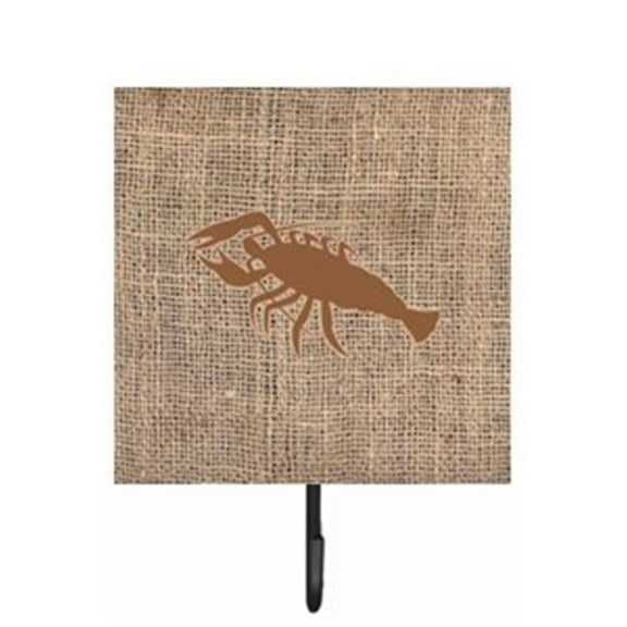 Carolines Treasures BB1028-BL-BN-SH4 Lobster Burlap and Brown Leash Or Key Holder