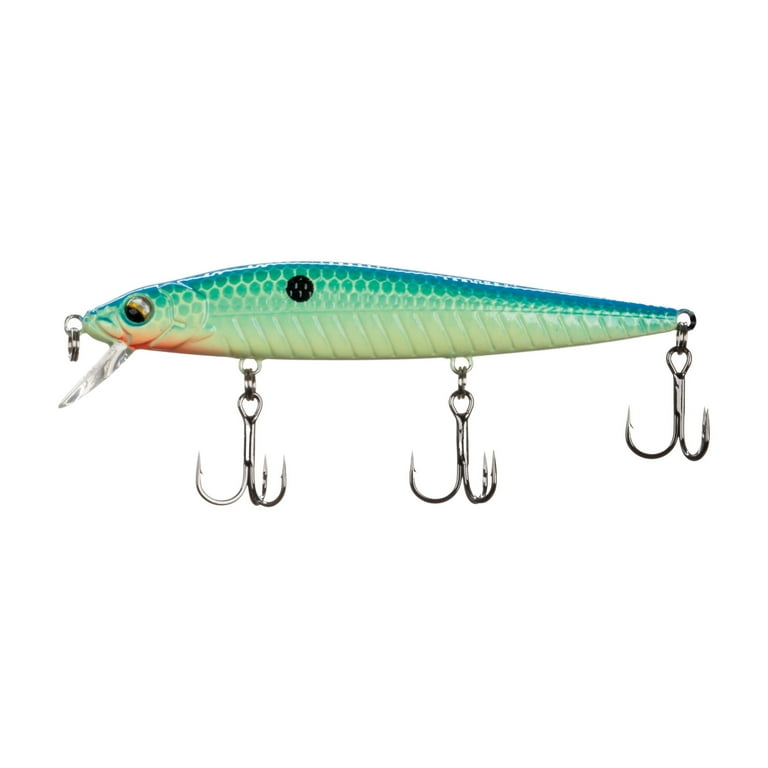 citrus colored fishing lures Custom DSL Super Model Pearl  Backwater Ozark Trail 3.75 in Jerkbait