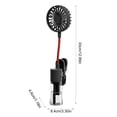 thumbnail image 3 of JZCHUNTOY Handheld Clip on Mist Spray Fan with USB Charging Cable, Portable Mini Hydrating Cooling Fan, 2 in 1 Humidifier Fan, Personal Cooling Device for Home, Outdoor and Travel Use, 3 of 6