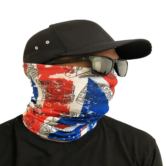 United Kingdom Neck Gaiter Face Bandana Unisex Covering Bandana Seamless Multifunctional Headwrap Balaclava
