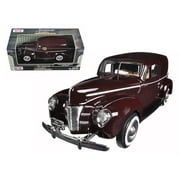 1940 Ford Sedan Delivery Brown 1/24 Diecast Model Car by Motormax