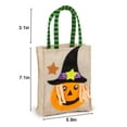 thumbnail image 4 of Deago Halloween Candy Bags Linen Trick or Treat Bags for Kids Party Goodie Tote Bags Gift Bag with Handles Party Favors, 4 of 11