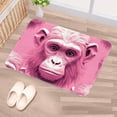 thumbnail image 5 of Monkey Polyester Chair Rug Mat, Non-Slip and Machine Washable Area Rugs, 5 of 6