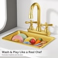 thumbnail image 4 of AILEEKISS Wood Kids Play Kitchen, Pretend Kitchen Playset for Children Age 3 Years up, Grey, 4 of 9