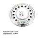 thumbnail image 3 of Altavoz interno micro de 0.5W 8 Ohm, altavoz de imán de 28 mm, 2 piezas, 3 of 3