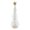White, variant on Dualoai Desktop Miniature Christmas Tree with Wooden Bas 9.84inch Stable with Snow Frost Red