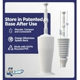 thumbnail image 5 of Toilet Plunger | The World's Best Unblocker | Snake Design Bathroom Plungers | Clog & Blockage Remover, 5 of 8