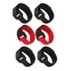 thumbnail image 1 of Cinturón de cuello sin ruido de de 6 piezas para negro + rojo Yinane Collar Gallo Anti Cuervo, 1 of 8