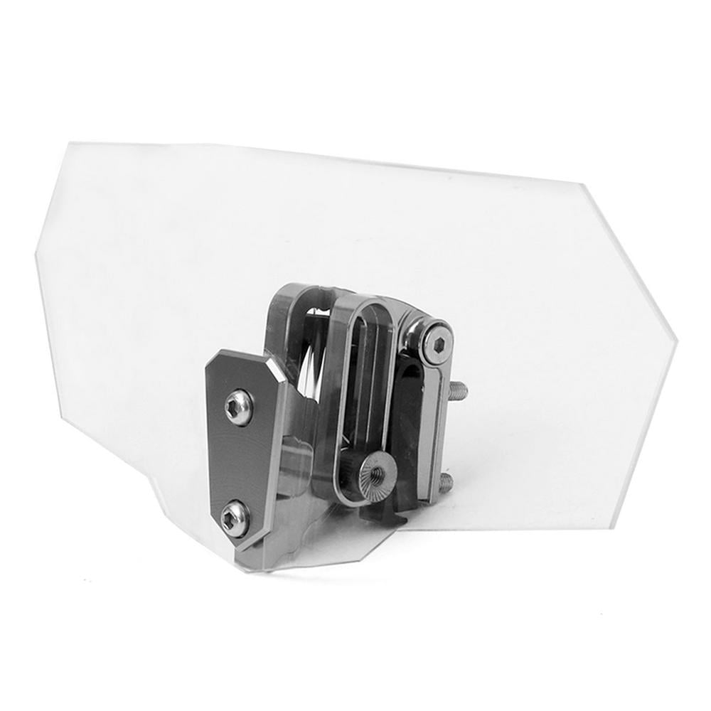 Tohuu Universal Motorcycle Windshield Extension Motorbike Windscreen