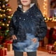 thumbnail image 5 of Sudadera con capucha para niñas y niños, sudadera de manga larga con cuello redondo y estampado de moda, jersey con bolsillo, sudadera de poliéster para niñas, 5 of 8