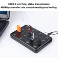 thumbnail image 3 of USB Hub, 16 Port USB2.0 Hub Splitter, 480Mbps USB 2.0 Data Hub with  LED Indicator, for Card Reader Memory Card Hard Disk, 3 of 7