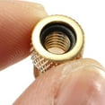 thumbnail image 5 of 4pcs Presta To Schrader Adaptors Bicycle Pump Tire Air Inflator Valve Connectors, 5 of 5